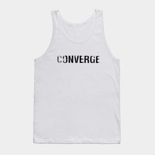 Converge Logo Black Tank Top